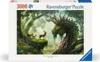 Ravensburger 12000808, Ravensburger The Forest Dragon awakes 3000p