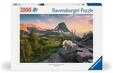 Ravensburger 12000809, Ravensburger Alpine Goat With Baby 3000p
