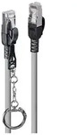 patch cable - 1 m - grey - Grau - 1m