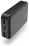 Hama 00201708, Hama 'Pocket 10' Power Pack 10000 mAh Anthracite Powerbank (Akku) -