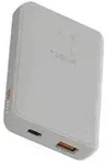 Power Bank 5.000mAh 12W USB-C & USB-A White Powerbank (Akku) - Wei&szlig; - 5 Ah