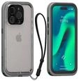 Total Protection Case - titanium gray - iPhone 15 Pro