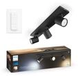 Philips 929003811901, Philips Hue Runner Tripple Spotlight - Black - With Dimmer