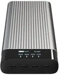 Juice HJ245B power bank - 4 x USB-C - 245 Watt Powerbank (Akku) - schwarz - 27000 mAh