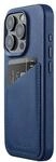 iPhone 15 Pro Wallet Leather Case - Monaco Blue