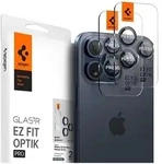 Glass tR EZ Fit Optik Pro 2 Pack - blue titanium - iPhone 17/16/15 Pro /...