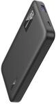 Two-Way Fast Charging Powerbank (Akku) - schwarz - 10000 mAh