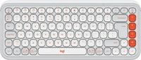 Logitech 920-013072, Logitech POP Icon Keys - Tastaturen - Englisch (US) - Weiss