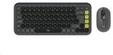 Logitech POP Icon Combo - Tastatur & Maus Set - Universal - Grau