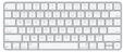 Apple MXCK3LB/A, Apple Magic Keyboard with Touch ID - Tastaturen - Englisch (US) -