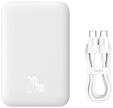 Magnetic Mini Air PPCXM06A 6000mAh 20W Power Bank with Simple Series USB-C Cable -