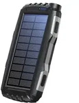 PSO-20010 MK2 - Solar Powerbank with 20.000mAh Battery and Triple USB Output