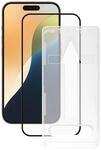 Vivanco Full screen Protective glass 9H for iPhone 16/15 Plus