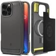 Spigen ACS07987, Spigen Rugged Armor MagSafe - gray - iPhone 16 Pro Max