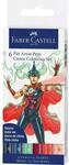 Faber-Castell Tuschestift Pitt Artist Pen Comic 6x