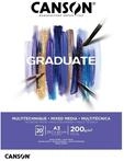Canson Graduate Mixed Media Pad A3 200G 20 SH