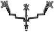 Gembird MA-DA3-01, Gembird Monitor Arm - Adjustable arm 3-display 17"-27"
