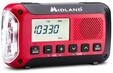 ER250 BT Emergency Bluetooth Radio - Solar - Dynamo - 130 Lumens Flashlight -...