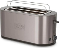Black & Decker ES9600180B, Black & Decker Toaster Toaster 2 Long Slot Stainless...