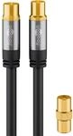 Pro TV antenna cable (135 dB) 4x shielded 10 m