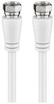 Pro F-male - F-male coaxial cable 2 m