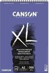 Canson XL Mix-Media MG A2 300G A2 Spiral 15 SH