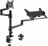 Gembird MA-DA-04, Gembird Monitor Arm & Notebook Tray - 1 x monitor 17"-32" & 1 x