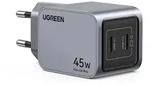 Nexode Pro 45w Dual Usb-C Gan Fast Charger - Black