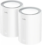 Cudy M3000(2-Pack), Cudy Mesh Solution M3000 (2-Pack) AX3000 Gigabit Wi-Fi 6 2.5G
