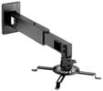 Nedis PJWM200BK, Nedis mounting kit - full-motion - for projector - black