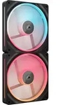 iCUE LINK LX140-R 2-pack - Gehäuselüfter - 140mm - Schwarz mit RGB LED - 38 dBA iCUE LINK LX140-R 2-pack - Gehäuselüfter - 140mm - Schwarz mit RGB LED - 38 dBA