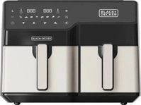 Black & Decker ES9730090B, Black & Decker BLACK+DECKER Air Fryer Dual Basket 2500W