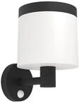 PANTETE outdoor wall lamp solar cell black