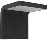 SPIANTE outdoor wall lamp solar cell black