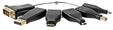 Nedis video / audio adapter kit - DisplayPort / HDMI / DVI / USB