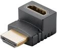 HDMI - Angled Adapter 90&deg; Vertical - Black