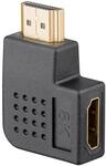 Pro HDMI - Angled Adapter 90&deg; Horizontal - Black