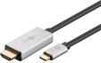 Pro HDMI - USB Typ C - 3m - Grau