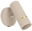 CAMINIA wall light sandy/brushed brass