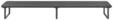 Gembird Monitor stand for 2 monitors (long rectangle) - Max 20 kg - recommended for