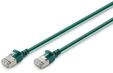 CAT 6A F-FTP Slim Patch Cord - Gr&uuml;n - 1meter