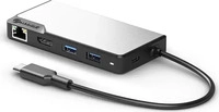 ALOGIC UCFUPRGVV2-SGR, ALOGIC USB-C Fusion MAX 6-in-1 Hub V2 HDMI USB Ethernet & PD -