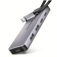 AXAGON HMC-5H60, AXAGON Combo 5-in-1 USB-C 5 Gbps Hub USB-Hubs - USB 3.1 - 5 -...