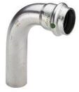 Viega Sanpress Inox bend 90&deg; 22 Stainless steel/bright 435721