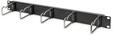 DIGITUS DN-97667 Cable Management Panel Steel Rings 482.6 mm (19") Cabinets 1U