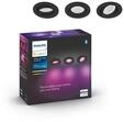 Philips 929003809501, Philips Hue Centura Recessed Spotlight Round - Black - 3-Pack