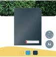 Leitz Cosy Privacy Sichth&uuml;lle mit drei F&auml;chern Samtgrau