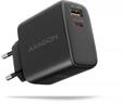 AXAGON ACU-PQ45, AXAGON Wall Charger 45 W PD 3.0 Quick Charge 4+ - USB-C + USB-A