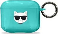 Karl Lagerfeld Choupette Case for AirPods 3 - Blue