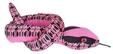 Plush Toy Snakes 137 cm Links Pink